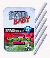 ICED - Watermelon Z - Infused Preroll - (I/H) 2.5g