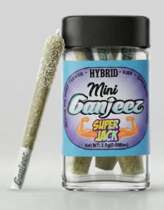 Ganjeez - Infused Pre Roll 5PK - Super Jack - (H) 4G