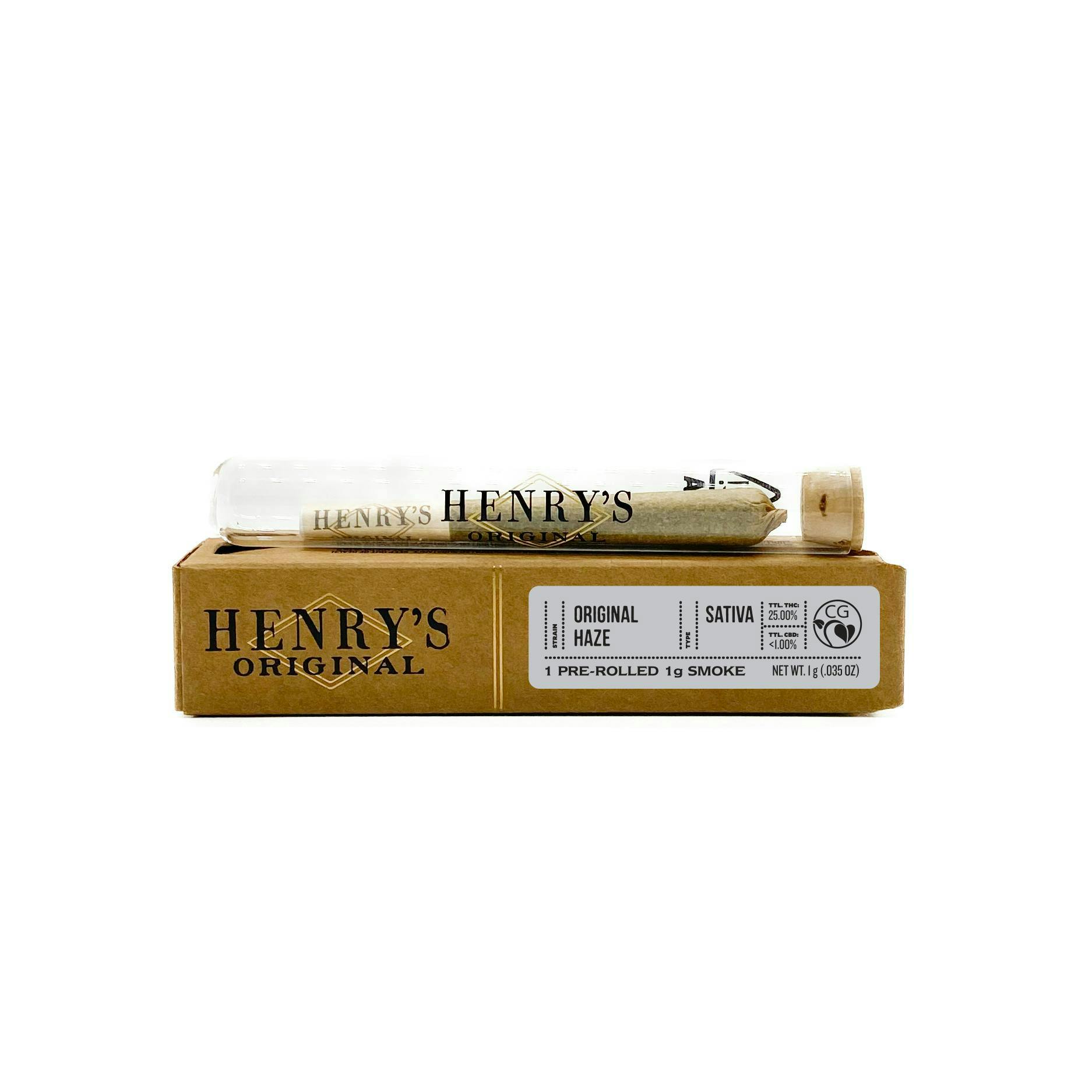 Henry's - PreRoll - EZ Baked (I) 1g
