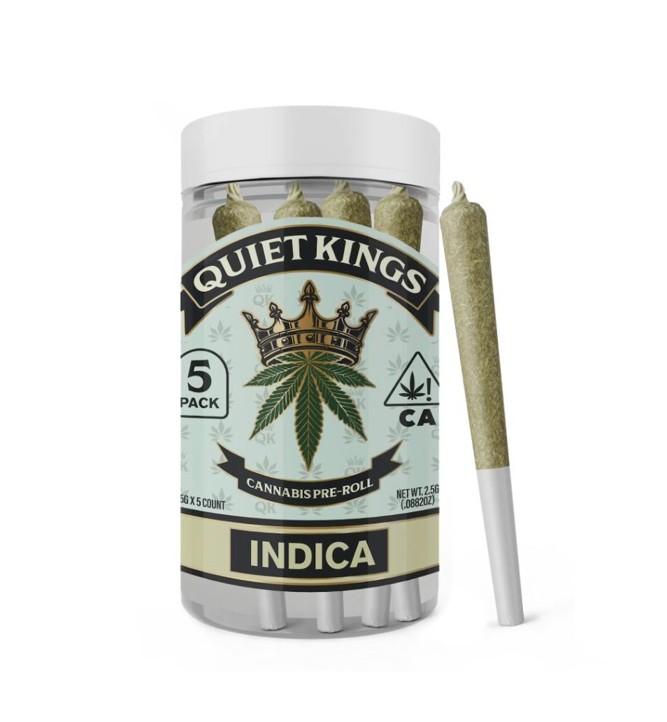 Quiet Kings - Pre Roll - Drip Cake - 5 pk - (I) 2.5g