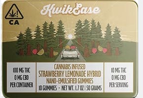 Kwik Ease - Strawberry - Gummies - 100 mg