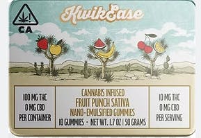 Kwik Ease - Fruit Punch - Gummies - 100 mg