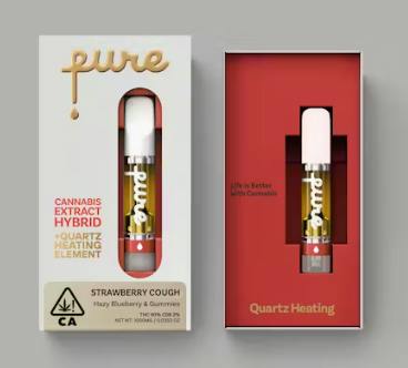 Pure Vape - LR - Strawberry Banana - (H) 1g