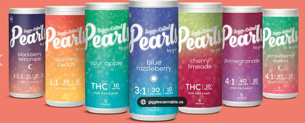 Wyld - Pearls - Blackberry Lemonade 1:1:1 - CBN - 100mg
