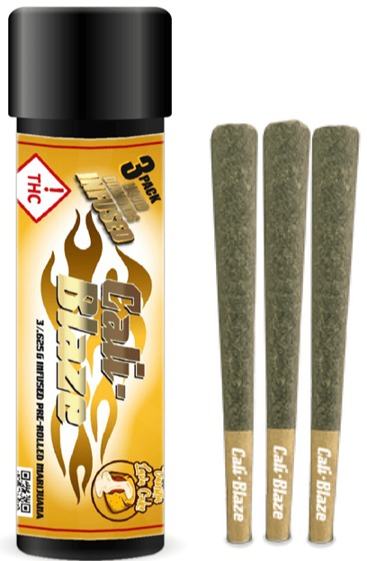 Cali-Blaze - Vanilla Lava Cake (Bubble Up) Infused Pre-Roll 3pk - 1.875g