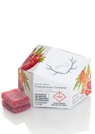 Wyld - Pomegranate 1:1 CBD Gummies