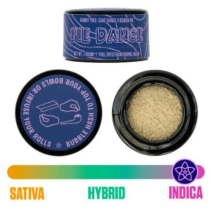 The Flower Collective - Pie Dance (H) - 1g Full Spectrum Cold Cured Live Rosin