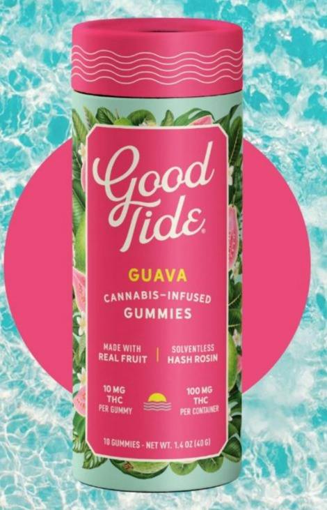 Good Tide - Guava (I) Rosin Gummies - 100mg