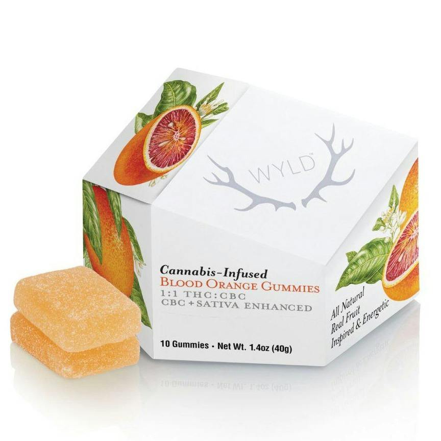 Wyld - Blood Orange 1:1 THC:CBC - 100mg