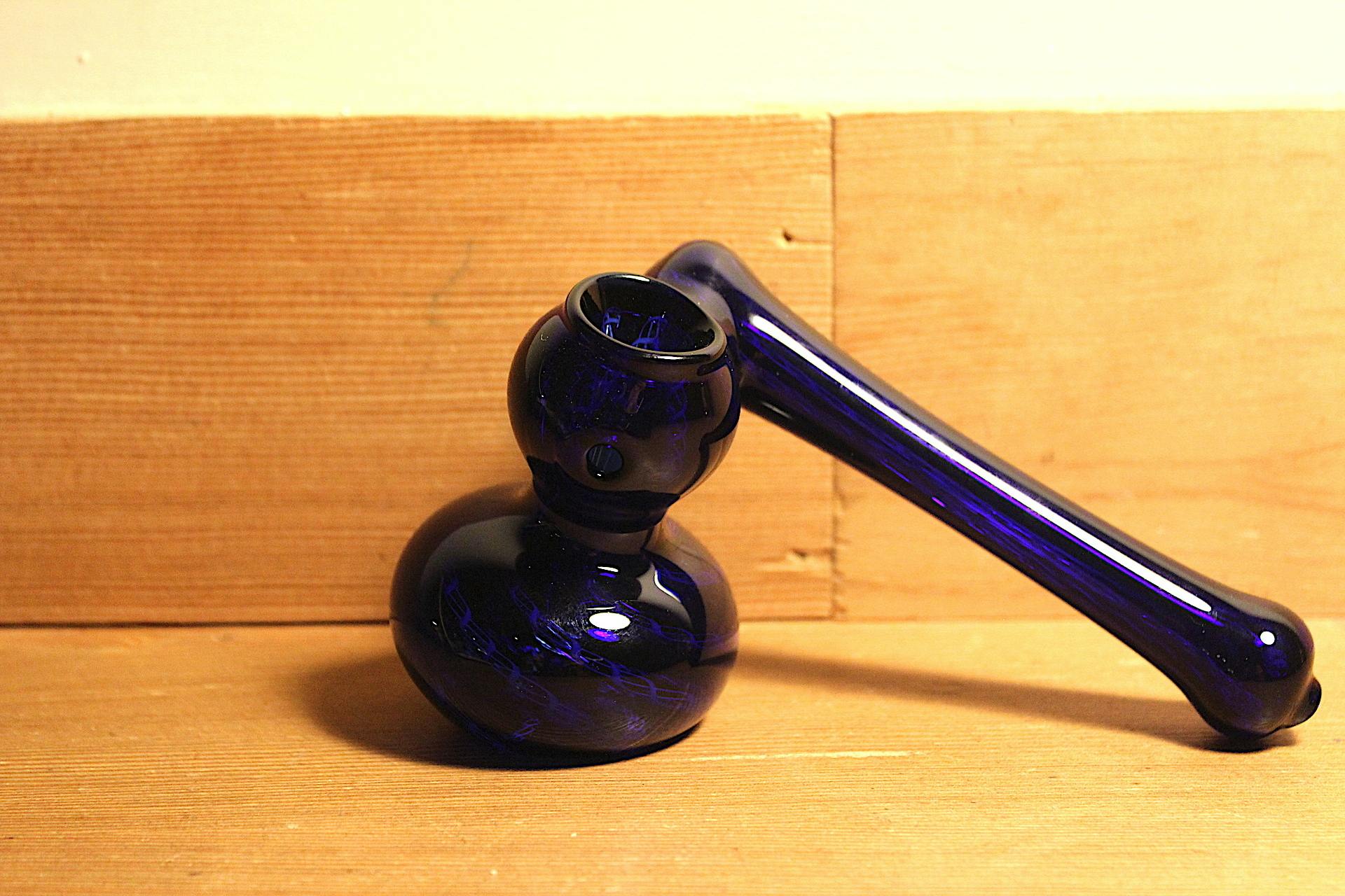 Glass - Side Car Hammer Bubbler