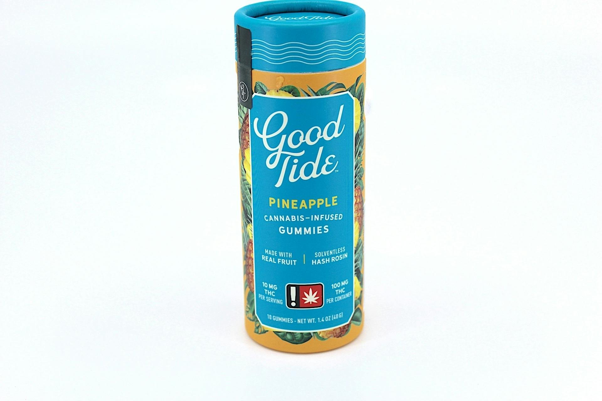 Good Tide - Rosin Gummy - Pineapple Sativa (100mg)