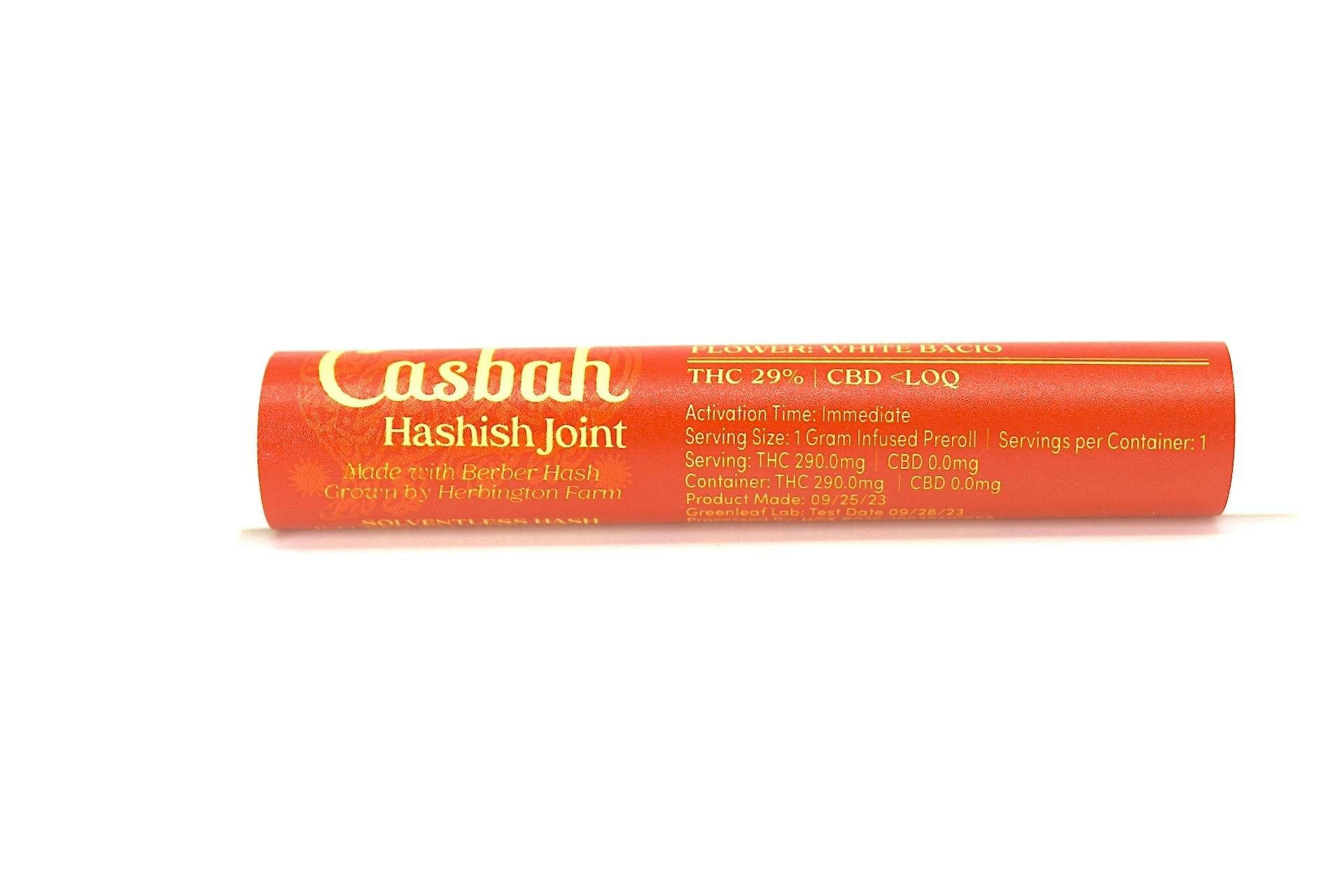 Pre Roll -: Casbah Hashish - Trap Fuel X Kush Mint