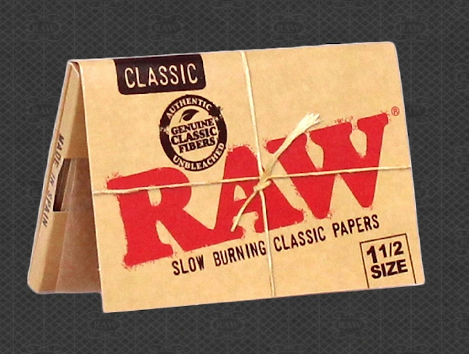 Raw - Organic - Hemp 1 1/4 Rolling Papers