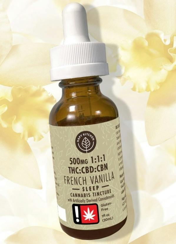 Hapy Kitchen - Tincture - French Vanilla Sleep 1:1:1 (1oz)