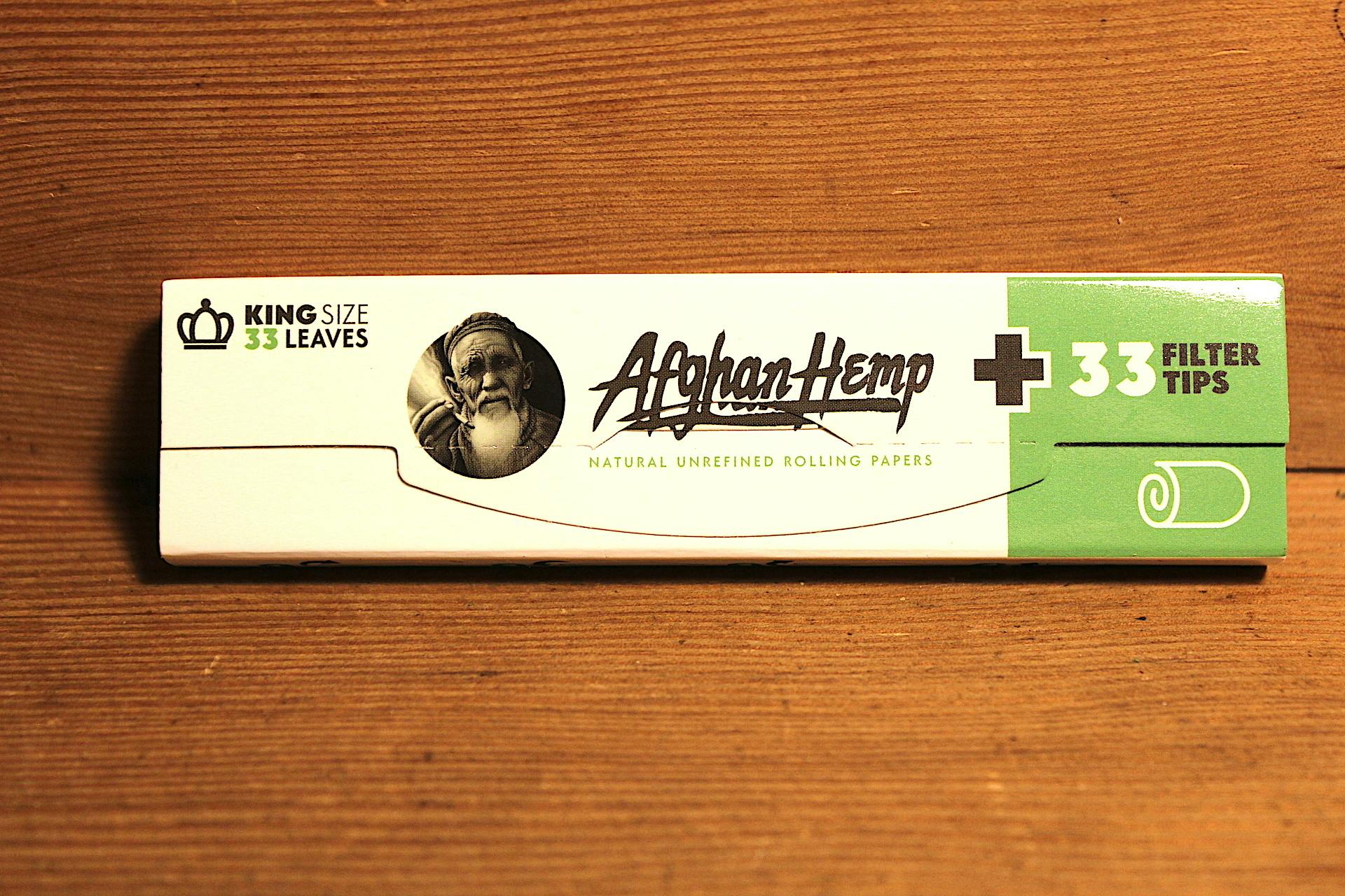 Afghan Hemp - King Rolling Paper
