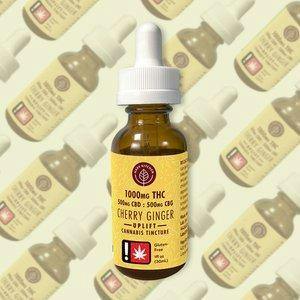 Hapy Kitchen - Tincture - Cherry Ginger - 2:1:1 Uplift (1oz)