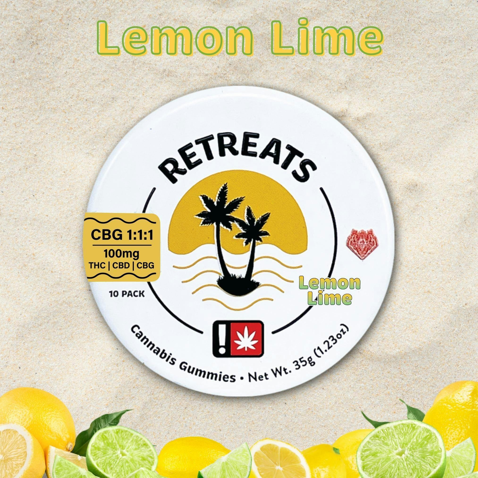 Willamette Valley Alchemy - Retreat Gummies - 1:1:1 CBG (100mg)