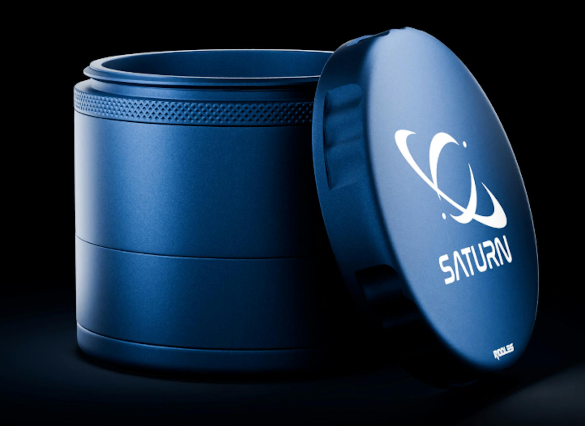 Grinder - Saturn 5 PC Aluminum Grinder - 100mm - Coca