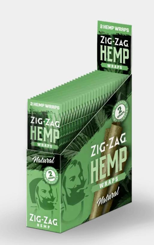 Zig Zag - Hemp Wraps - OG Purps (2 pack)