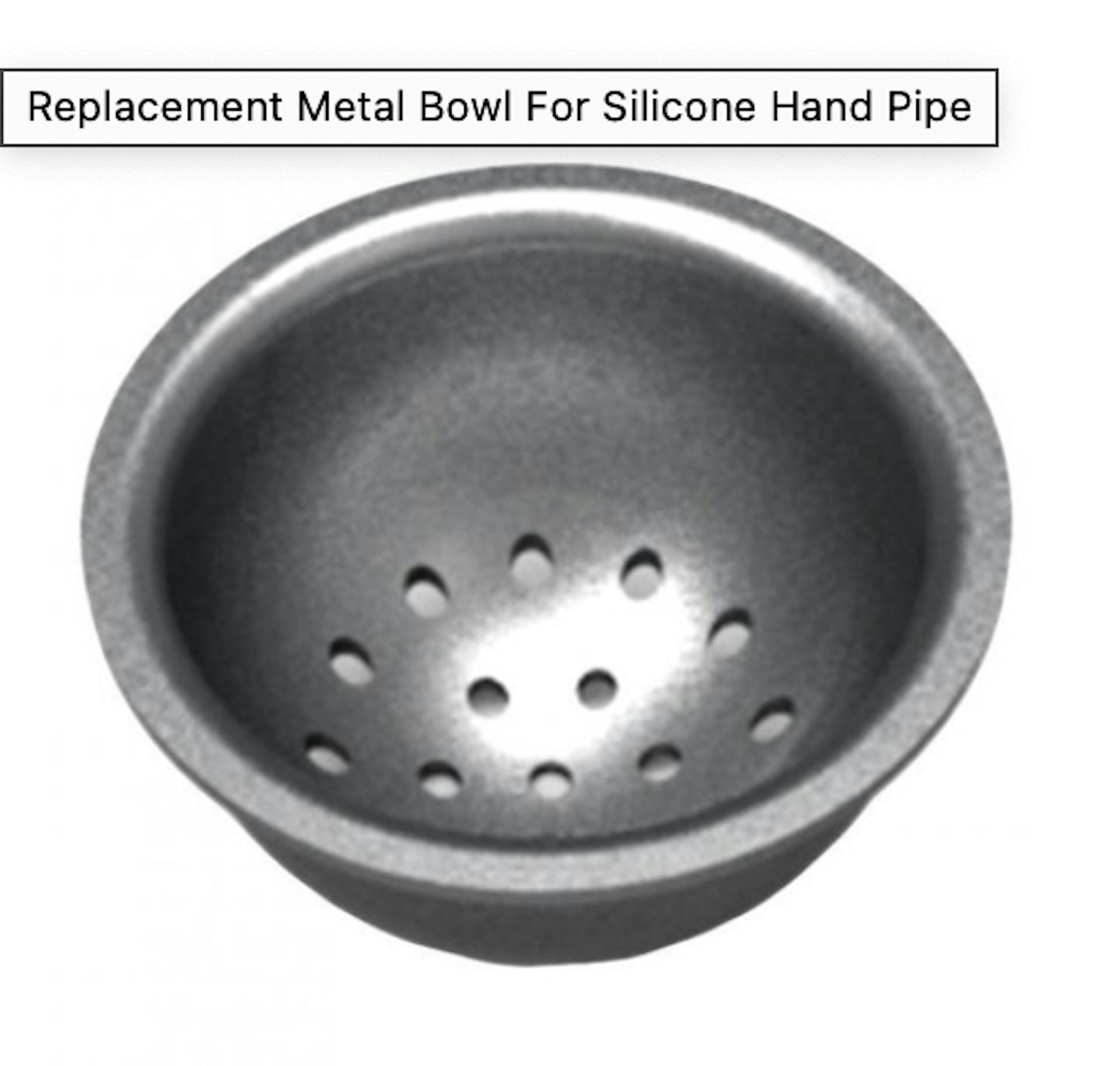 Glass - Silicone Replacement Metal Bowls