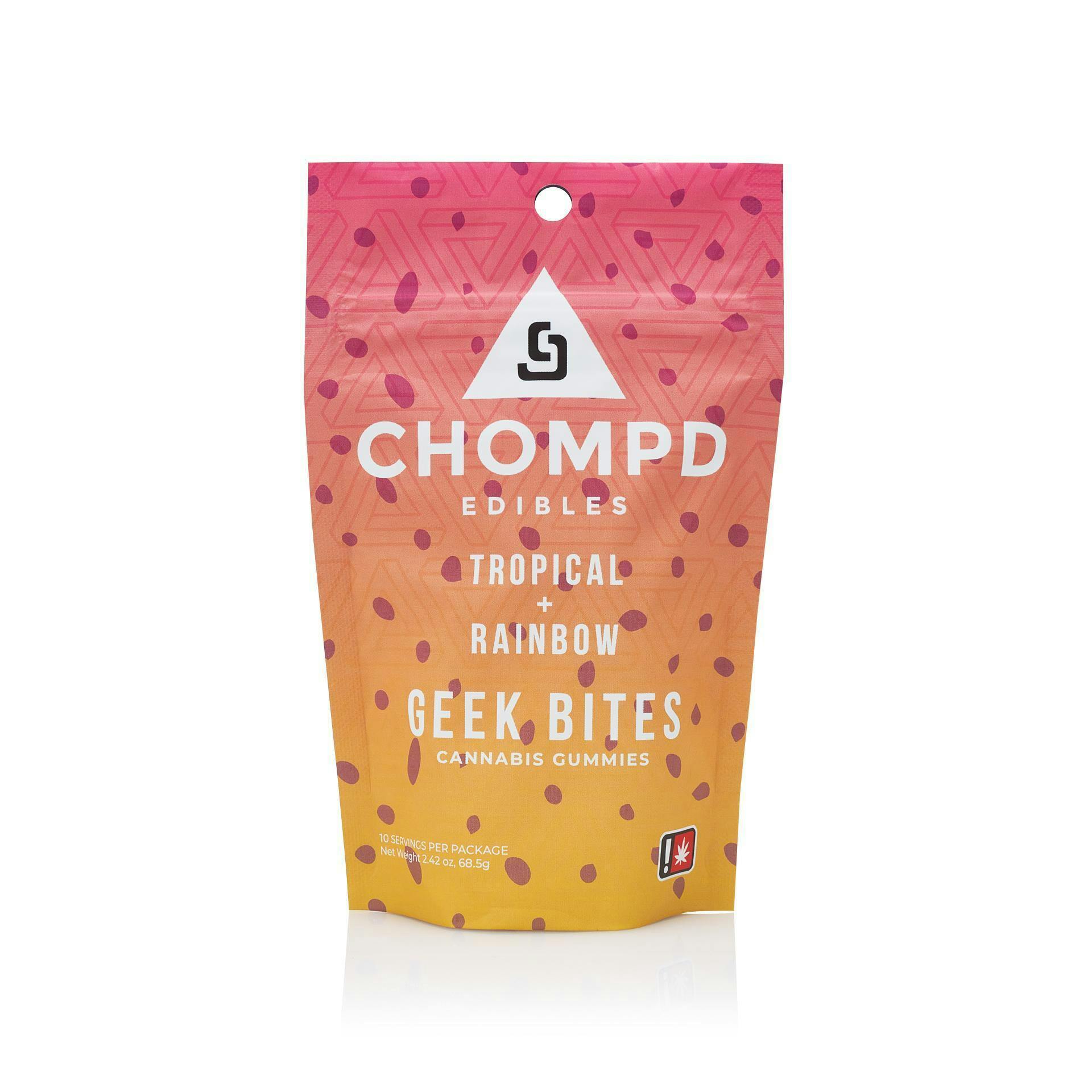 Chompd: Geek Bites - Tropical Rainbow