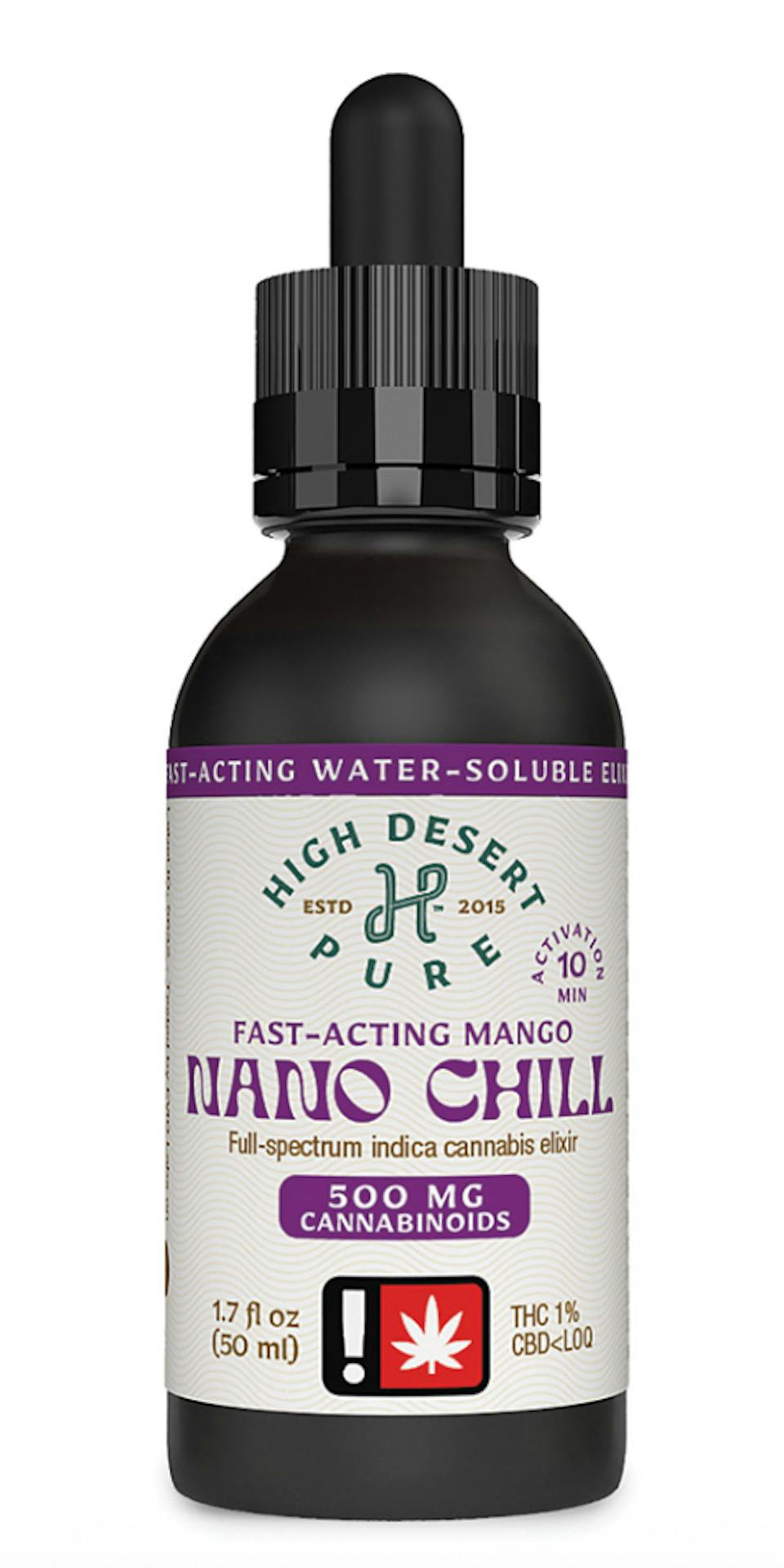 High Desert Pure - Nano Chill Elixir - Mango (1.7oz)
