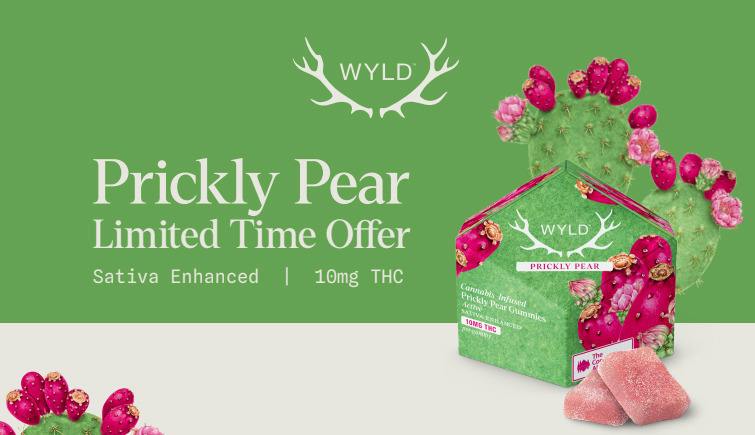 WYLD - Prickly Pear (100mg)