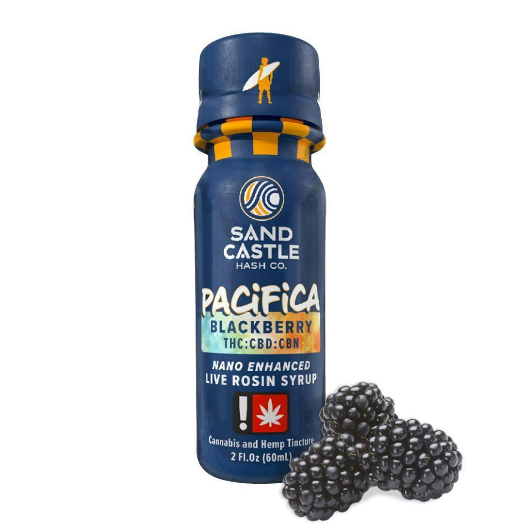 Sand Castle - Pacifica Syrup - Blackberry 1:1:1 (2oz)