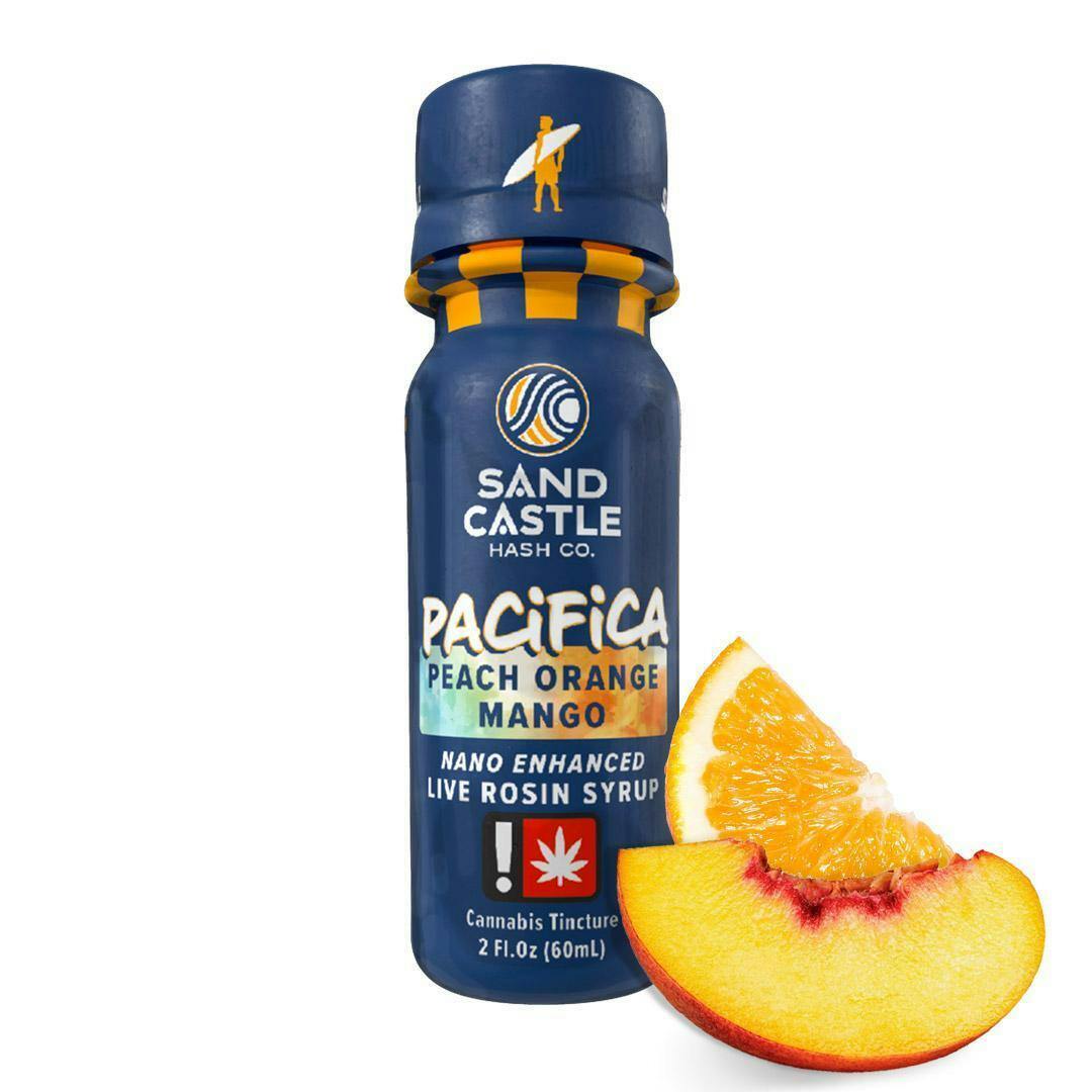 Sand Castle - Pacifica Syrup - Peach Orange Mango Hybrid (250mg)