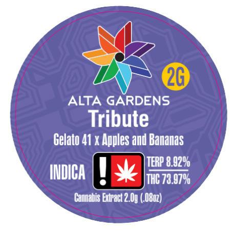 Alta Gardens - Cured Resin - Tribute (2 gram)