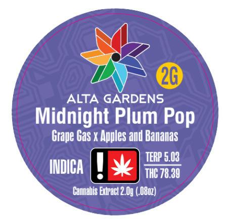Alta Gardens - Cured Resin - Midnight Plum Pop (2 gram)