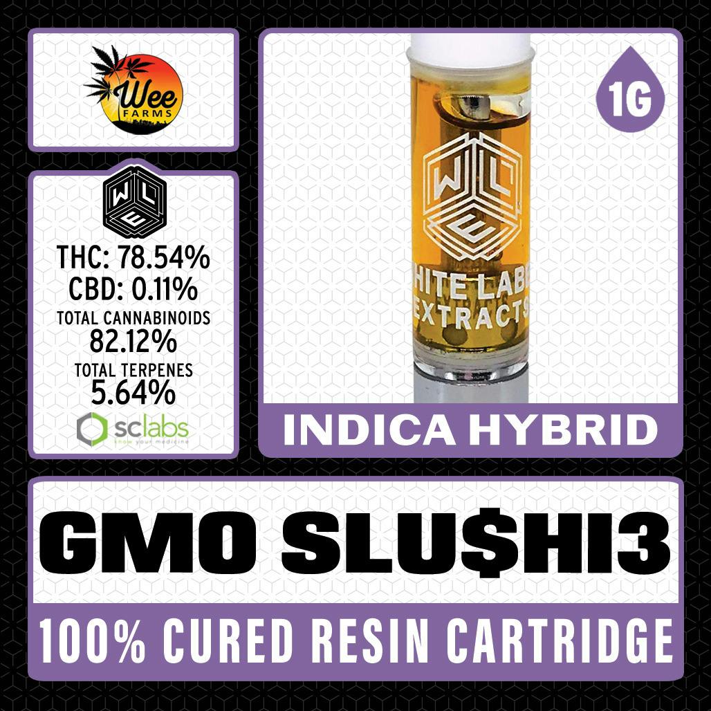 White Label Extracts - Cured Resin Cartridge - GMO Slushie (1 gram)