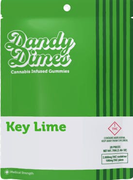 Dandy Dimes | Key Lime | 2000mg