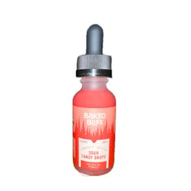 600mg - Baked Bliss Sour Candy Drops, Tropical Punch