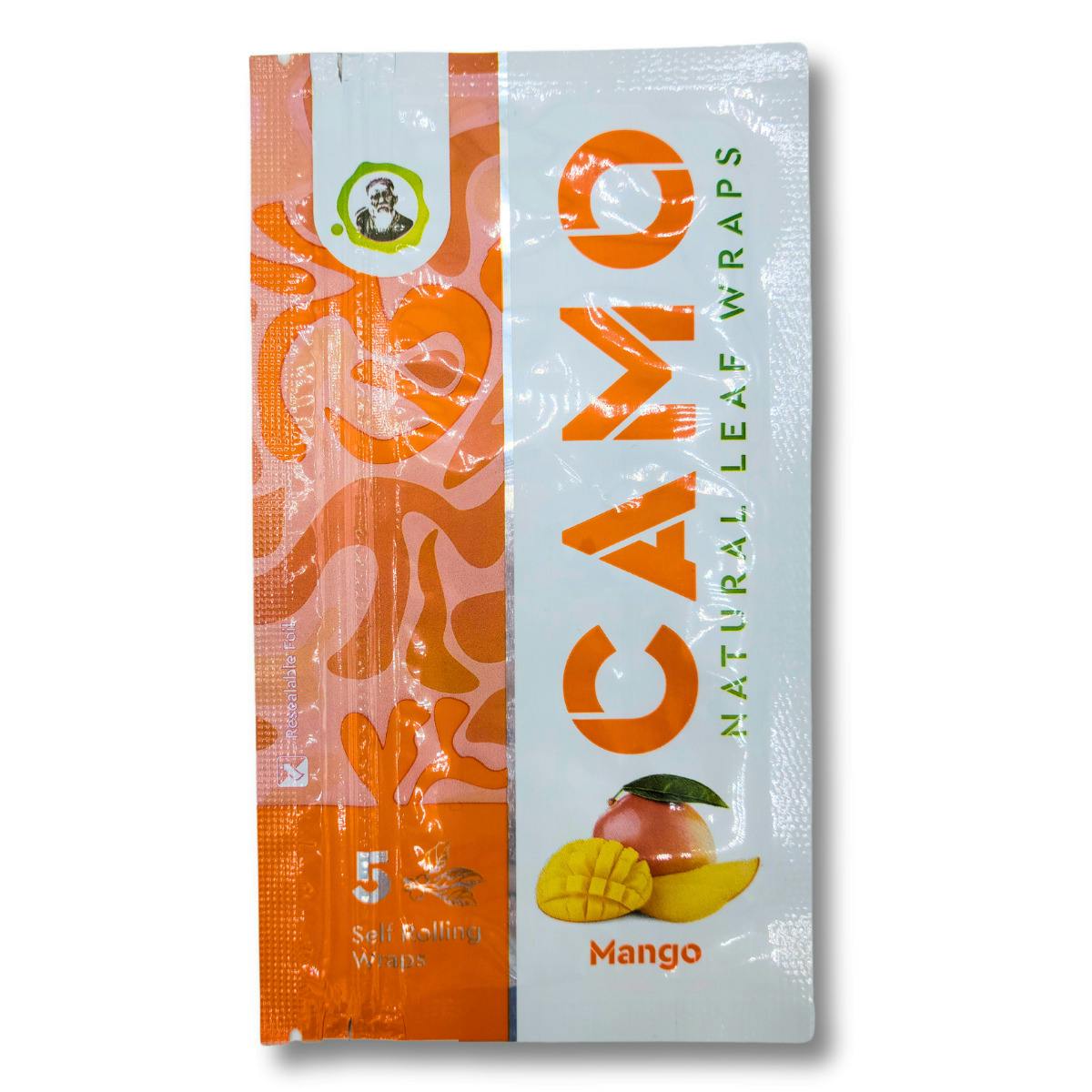 Camo Natural Leaf Wraps - Mango at The Healing Community MEDCo