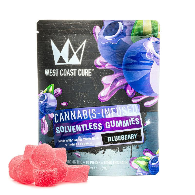 WCC Blueberry (I) Hash Gummies 100mg
