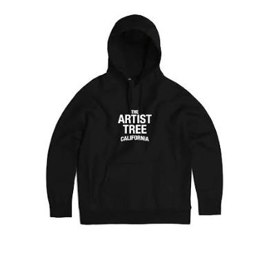The Artist Tree California Black Hoodie