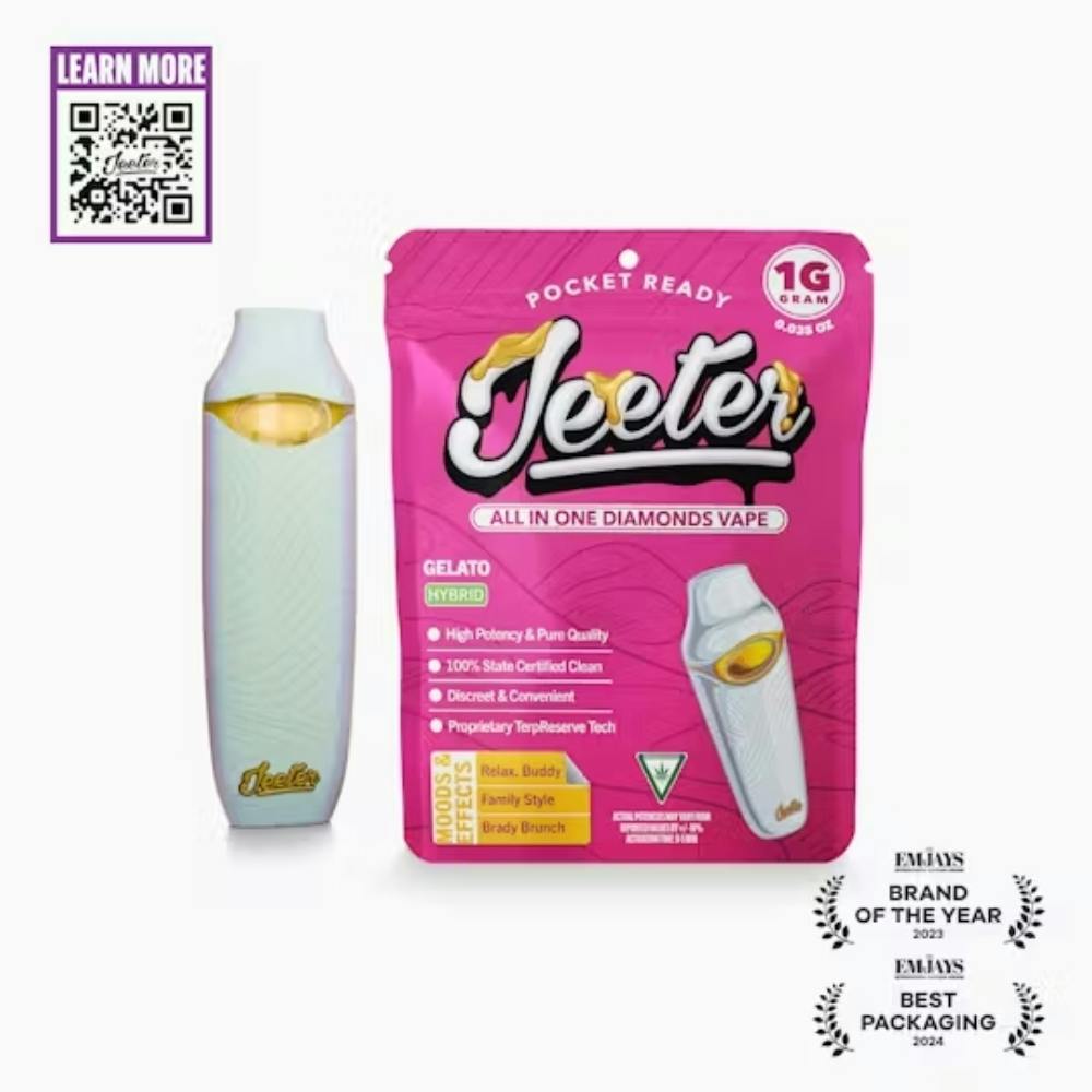 Jeeter Gelato (H) Diamonds AIO 1g