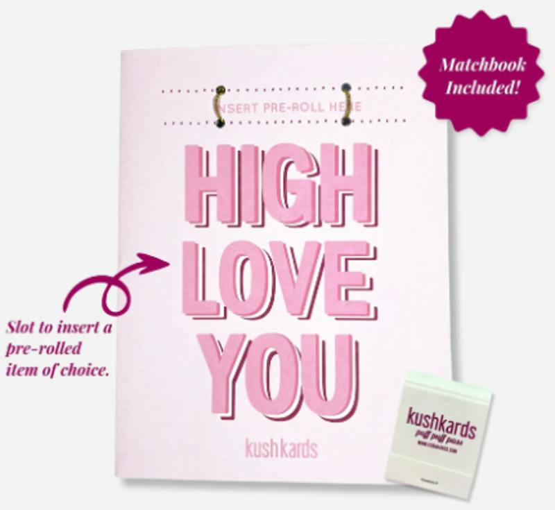 Kush Kards High Love You Card