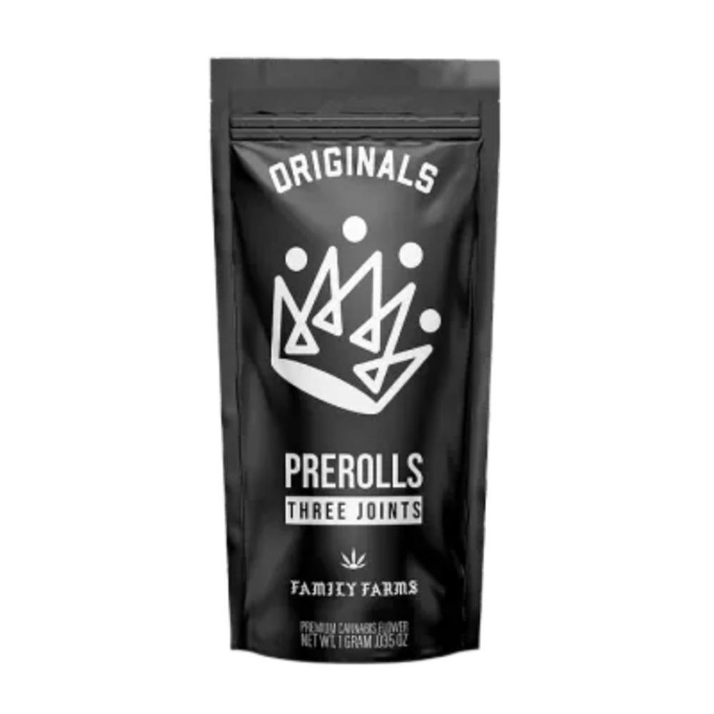 Originals Family Farms Larry OG (I) Preroll 3PK