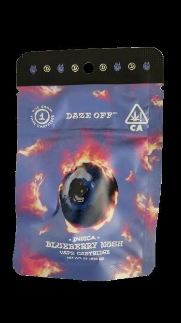 Daze Off Cartridge - Blueberry Kush