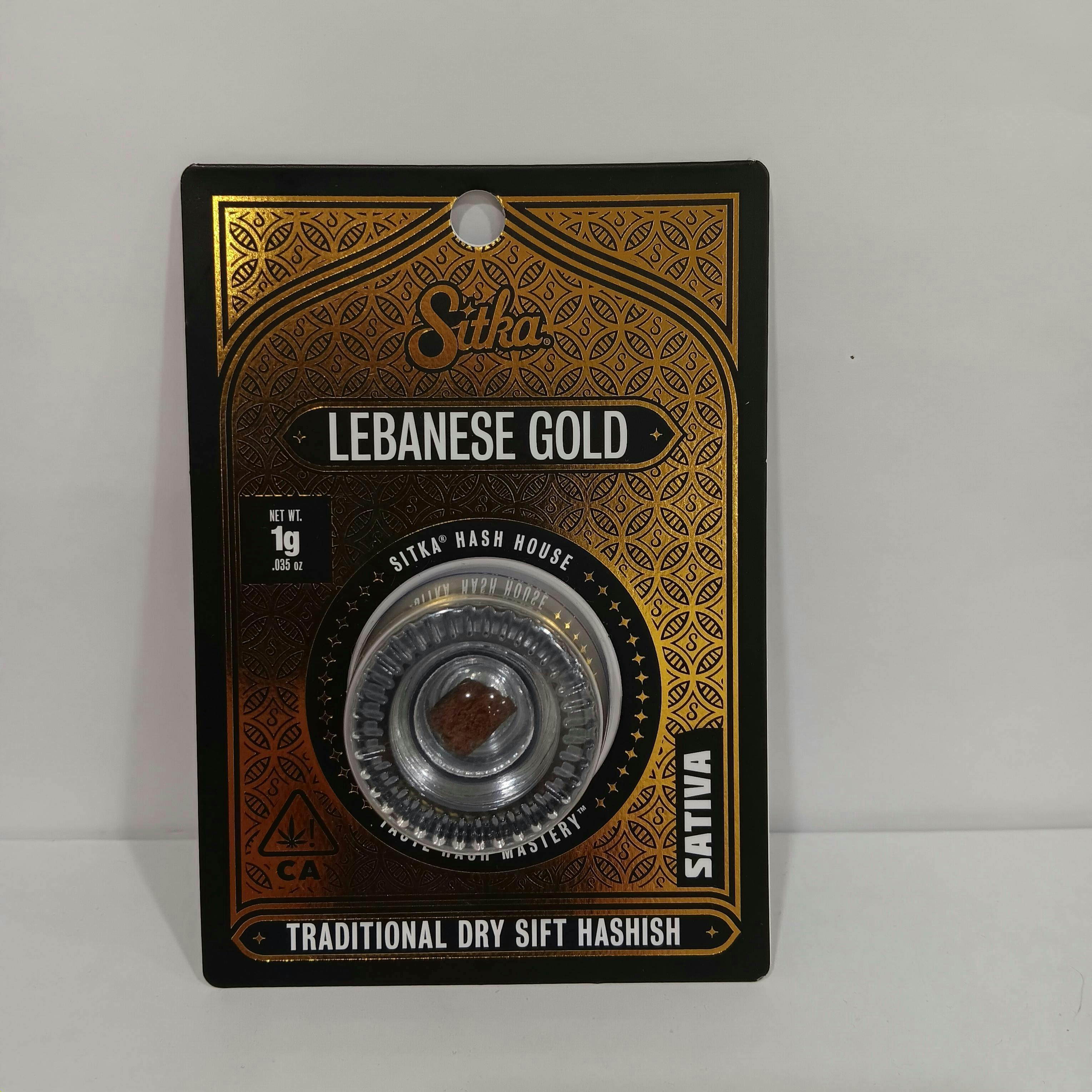 Sitka — Lebanese Gold Hashish