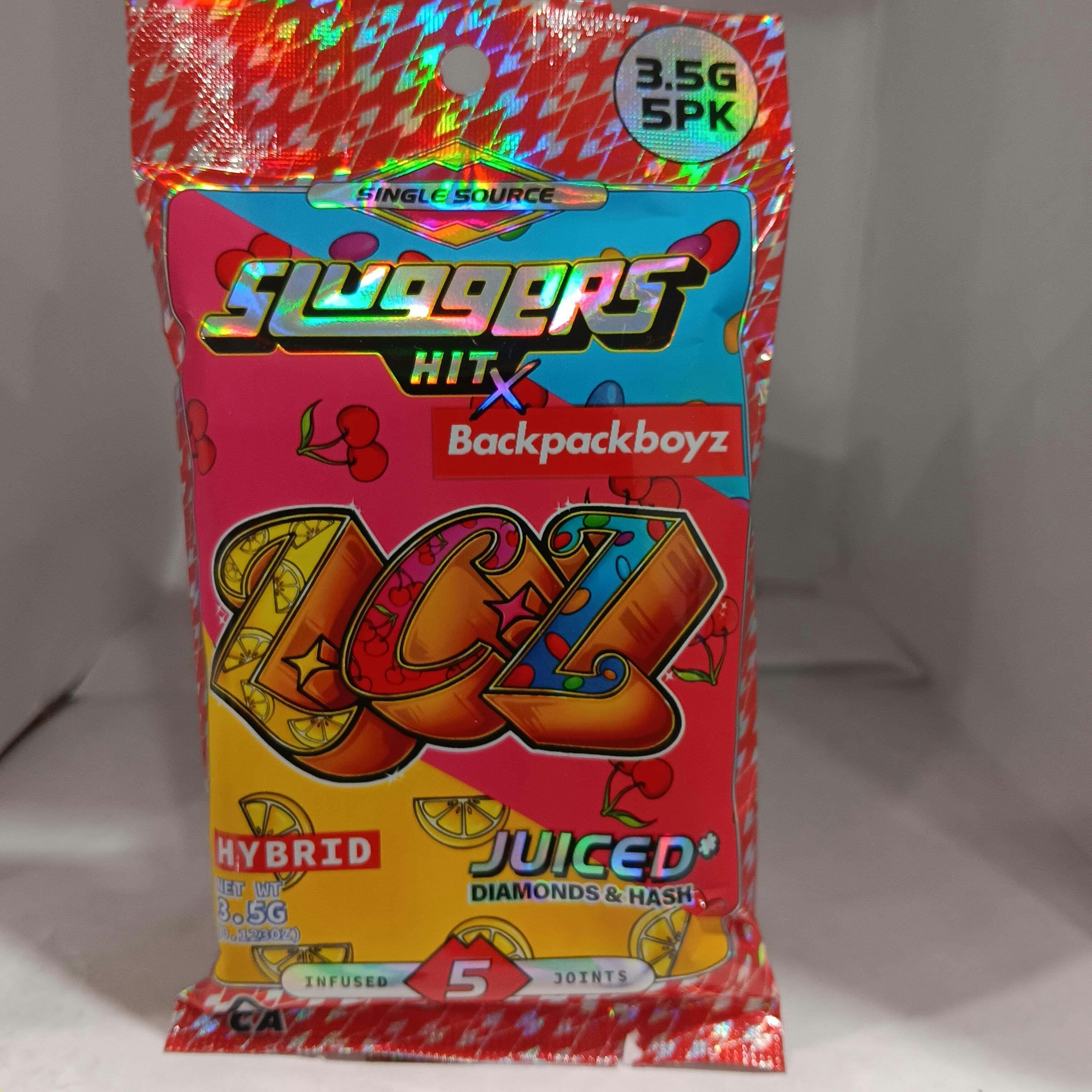 LCZ -Sluggers - Infused Preroll - 0.7g 5pk - Hybrid -