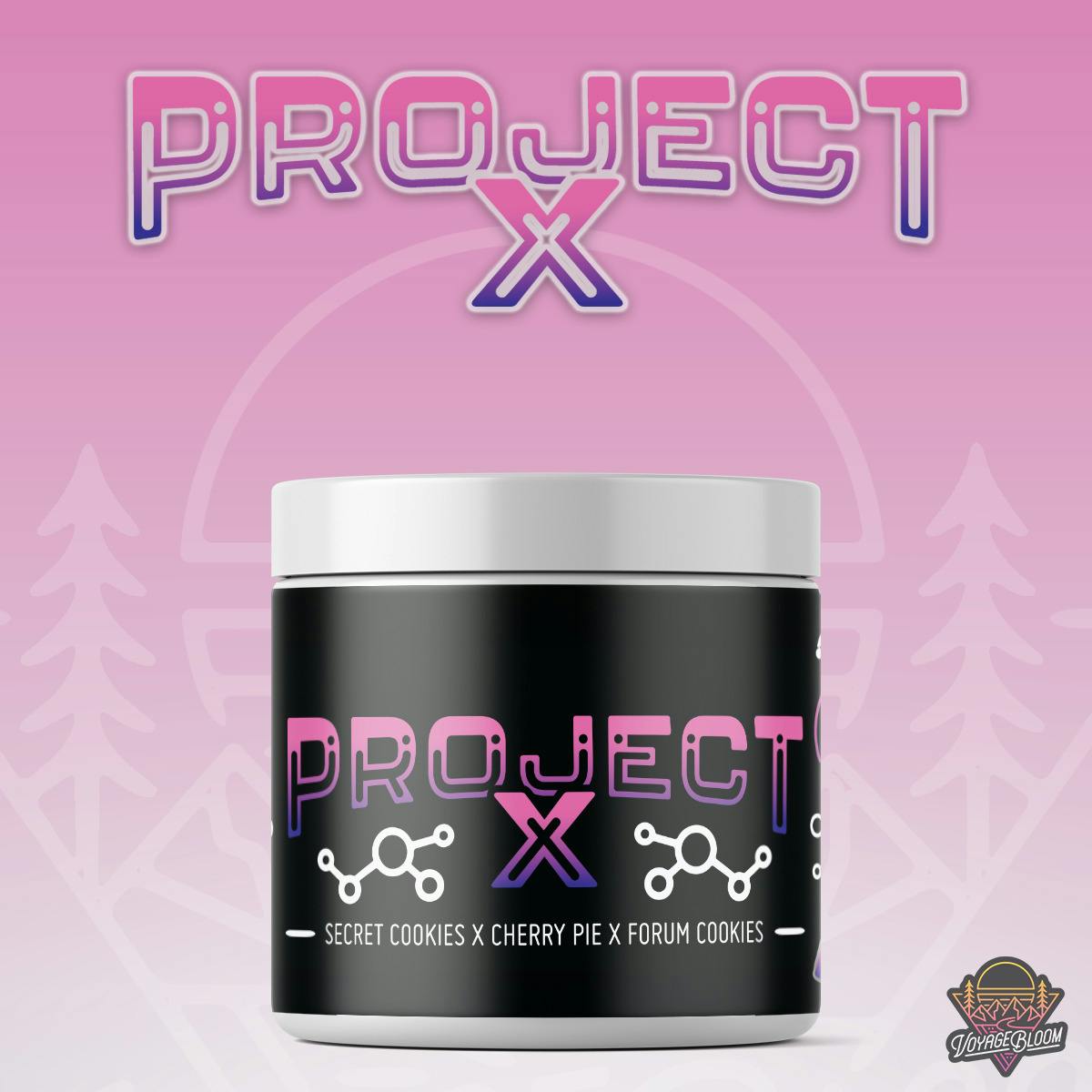 Voyage Bloom - 14g Prepack Jar - Project X cannabis product
