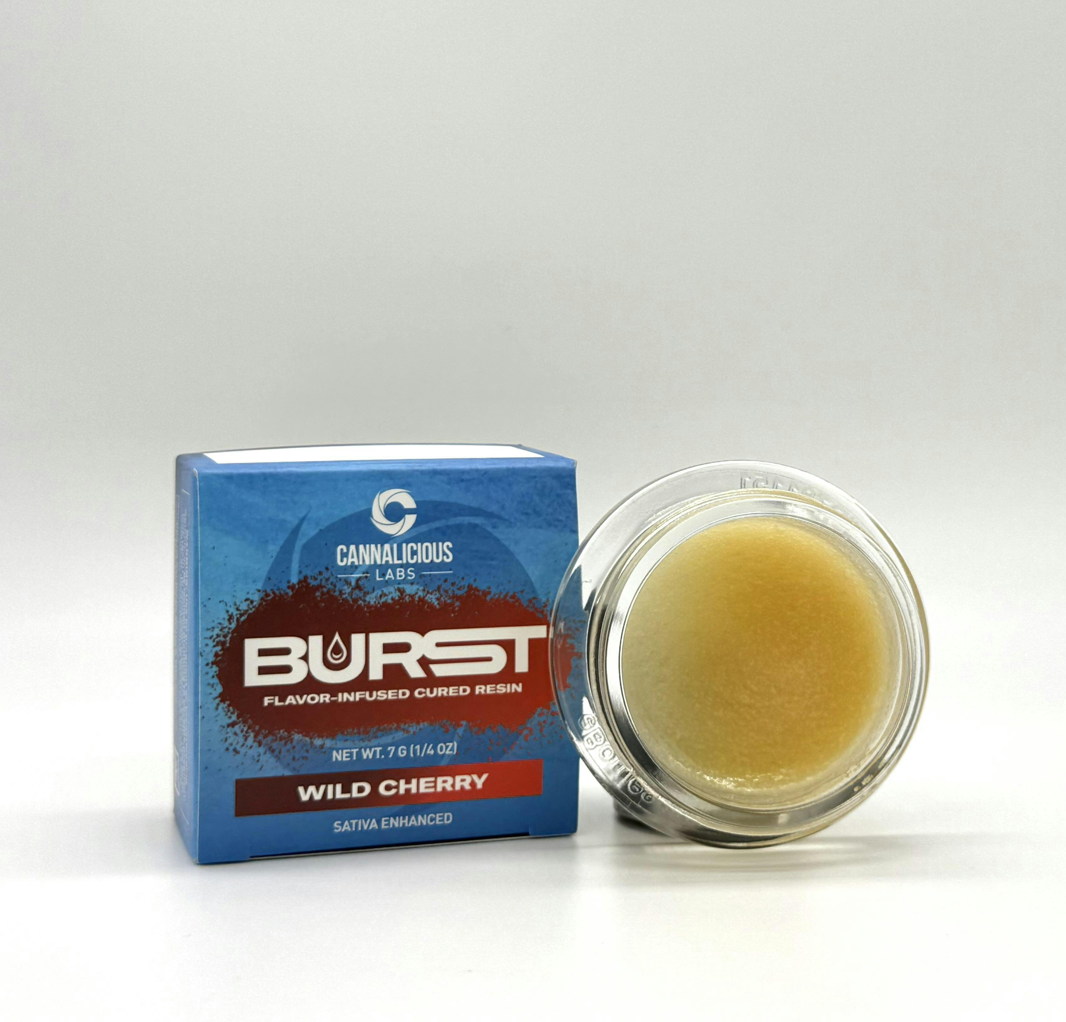 Cannalicious - 2g Cured Resin Baller Jar - Wild Cherry Burst