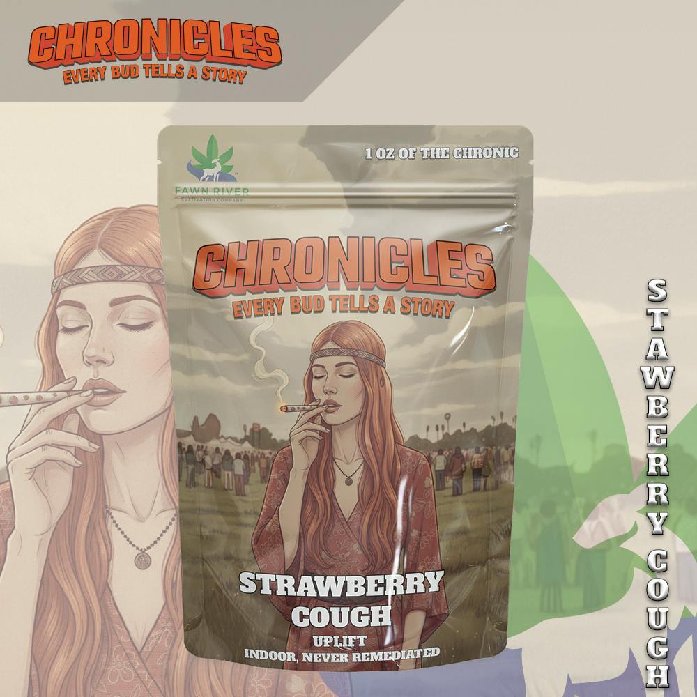 Chronicles - 28g Prepack - Strawberry Cough cannabis product