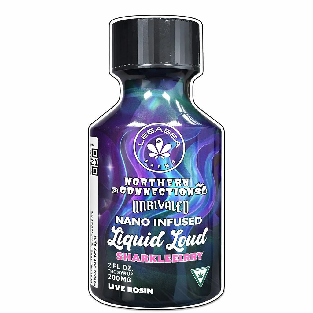 Liquid Loud x Unrivaled - 200mg Rosin Syrup - Sharkleberry