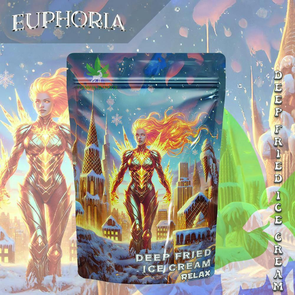 Euphoria - 28g Prepack - Deep Fried Ice Cream cannabis product