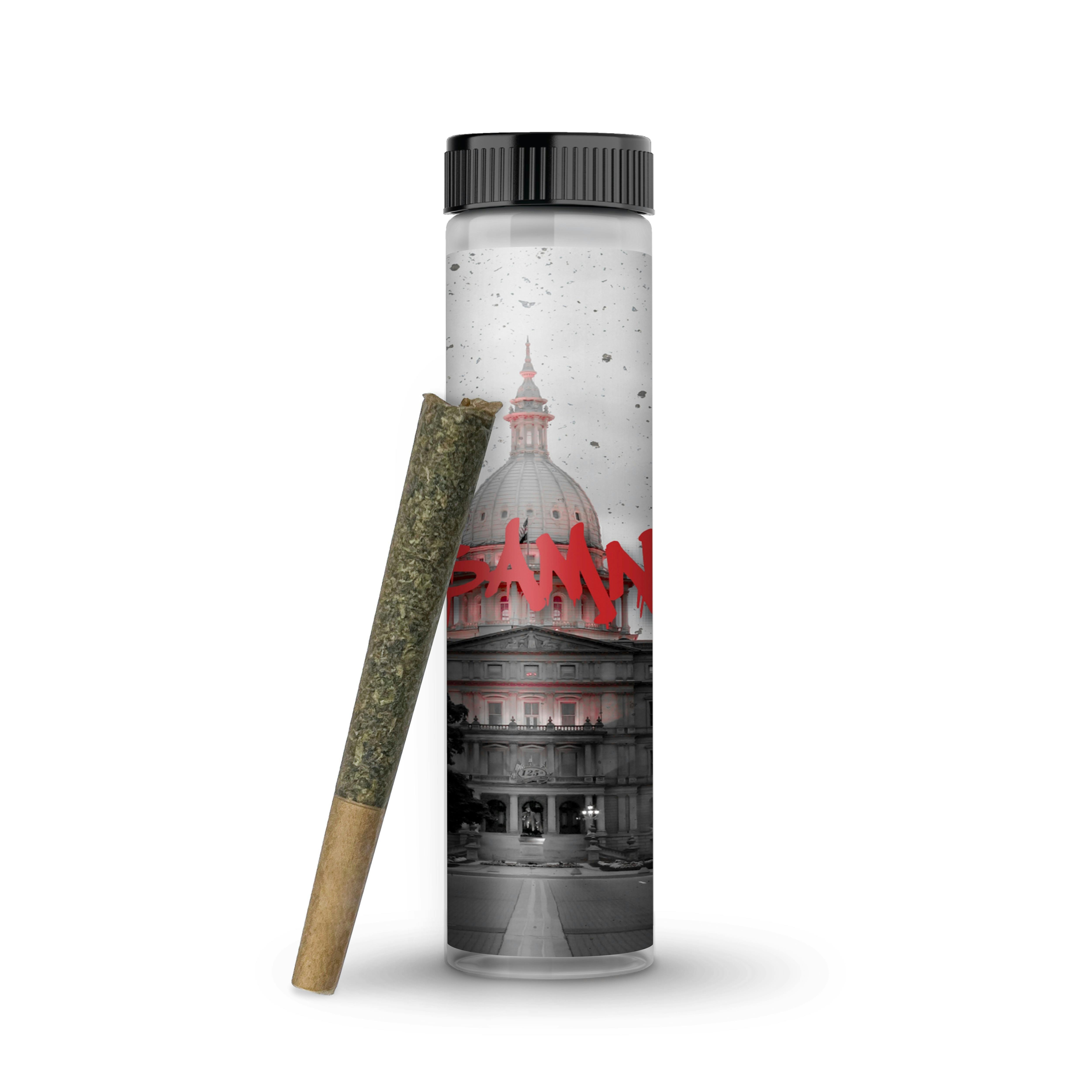 Bamn - 5-Pack 1g Prerolls - SFV Cake