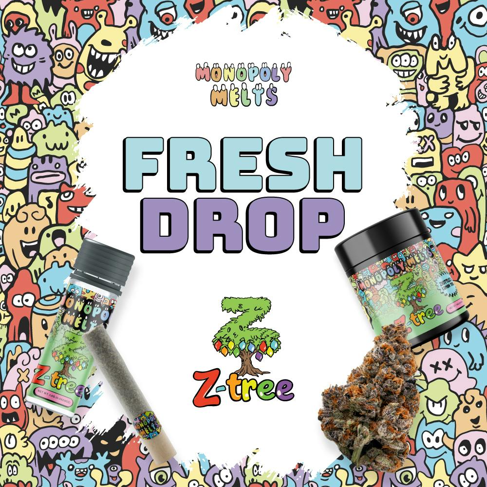 Monopoly Melts - 14g Prepack Jar - Z Tree